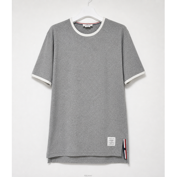 [중고] 톰브라운 반팔 링거 그레이 남성 MJS083A 00042 055