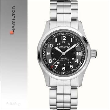 해밀턴 카키필드 오토매틱 블랙 38mm