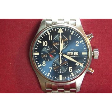 IWC [�뿤���] ���Ϸ� ����� ũ�γ� ��ƿ�ð� 43mm  377717[�뿤���] ���Ϸ� ����� ũ�γ� ��ƿ�ð� 43mm  37771