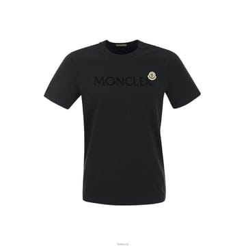 24FW 로고 패치 티셔츠 블랙 8C000 24 8390T 999