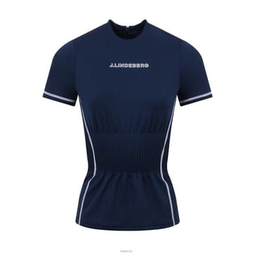 제이린드버그 킴 웨이스트 밴딩 슬림핏 티셔츠