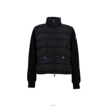 24FW 로고 패치 믹스 패딩 블랙 8G000 03 89ALE 999
