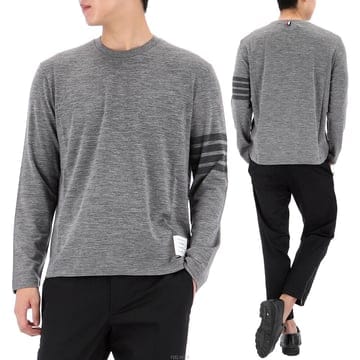 구템즈 톰브라운 울 저지 사선 롱 슬리브 티셔츠 MJS261A J0149 035