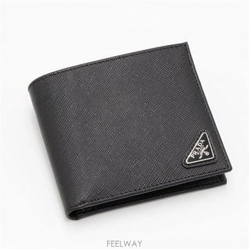 25SS 프라다 남성 삼각로고 사피아노 가죽 반지갑 2MO513 QHH F0002