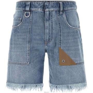 (당일) 24SS 펜디 데님 블루 쇼츠 FLP307 AN4W F0QG0