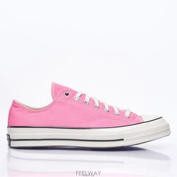 26 FW 컨버스 척 Chuck 70 캔버스 로우탑 스니커즈 핑크 A08138C