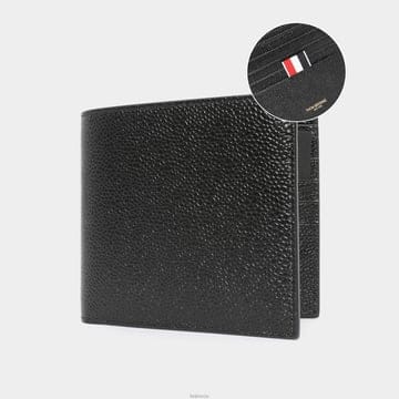 톰브라운 26FW 삼선탭 클래식 페블레더 남성 반지갑 MAW023A 00198 001