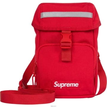 Supreme 슈프림 가방 카메라 크로스 백 방수 나일론 레드
