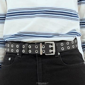 가니 더블 아일렛 벨트
