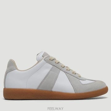 26 FW 메종 마르지엘라 시그니처 독일군 스니커즈 화이트 S58WS0109 P1895 T1016