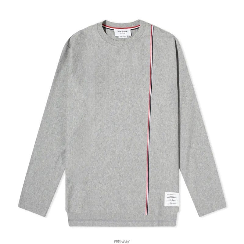 26SS 톰브라운 RWB 스트라이프 긴팔 티셔츠 MJS253A J0138 035