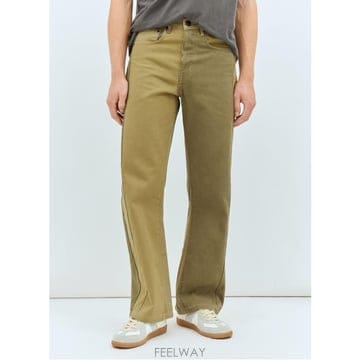 26 FW 갤러리디파트먼트 벤투라 Ventura 컬러블록 데님 진 VTP 5010 ARMY