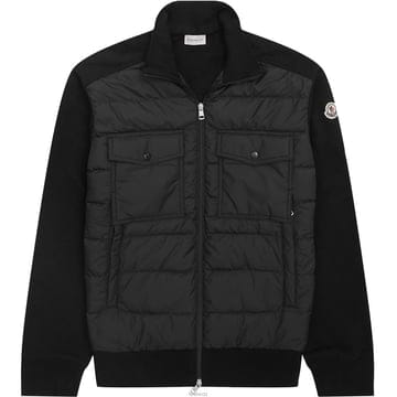 24FW 로고 패치 믹스 패딩자켓 8G000 33 89AHS 999