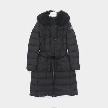 몽클레어 끌로에 패치로고 벨트 후드퍼 롱패딩 여성 자켓 1C00023 5968E 999 KHLOE
