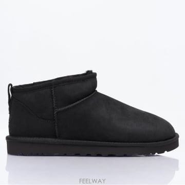 26 FW 어그 Ultra Mini 클래식 울트라 미니 스웨이드 부츠 블랙 1137391 BLK