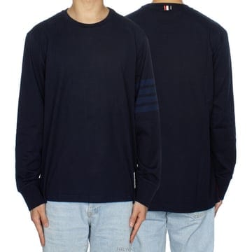 Thom Browne ����� �缱 ��ư �ս����� ���� Ƽ���� ���� MJS117A 06769 415����� �缱 ��ư �ս����� ���� Ƽ���� ���� MJS117A 0