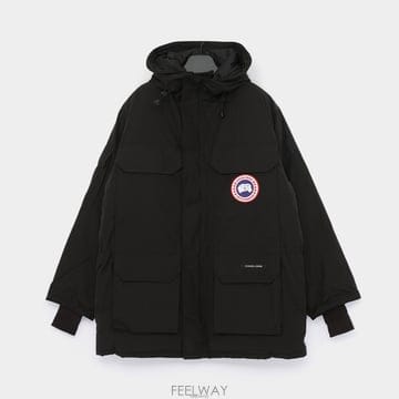 캐나다구스 26FW 익스페디션 패치로고 후드 패딩 남성 자켓 2051M 9061