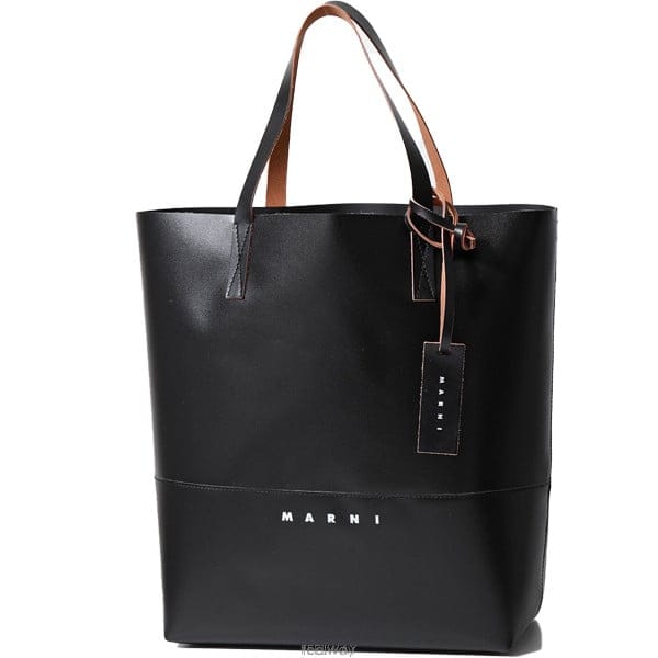 26 FW 마르니 트리베카 Tribeca 시그니처 클래식 토트백 블랙 SHMQ0037A1 P5769 01N99