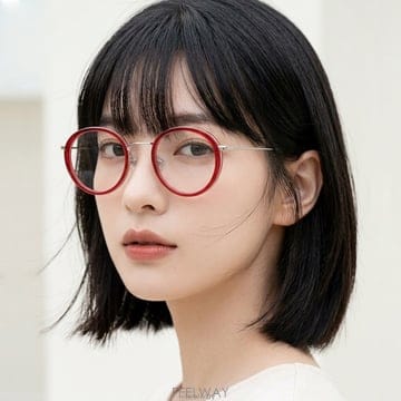 몽클레어 안경테 ML5058 068 솔텍스 라운드 레트로 명품 패션