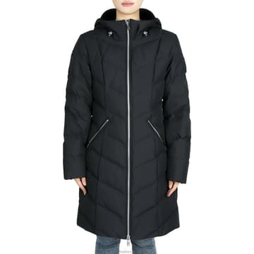 무스너클 패딩 자켓 Black