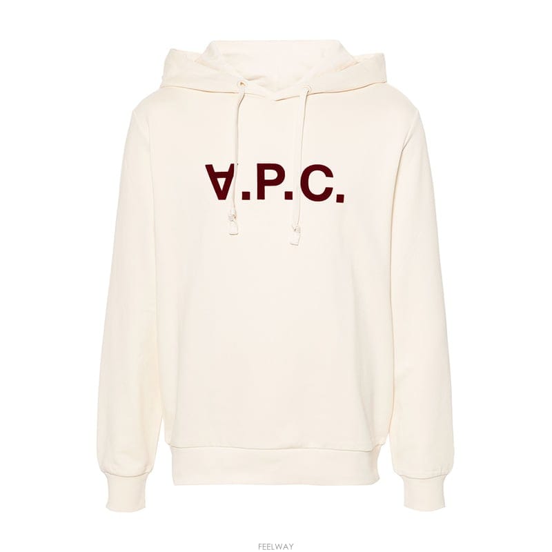 아페쎄 VPC 로고 후드 티셔츠 에크루 COHBN M27908 ALG