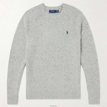 폴로 랄프로렌 Donegal 도니골 포니 로고 울 니트 스웨터 그레이 710946146004