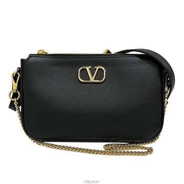 Valentino ���� �����丮 24FW �߷�Ƽ�� V�ΰ� �ñ״�ó �̴� ����� 5W2P0AA9 MIM 0NO���� �����丮 24FW �߷�Ƽ�� V�ΰ� �ñ״�ó �̴� �����