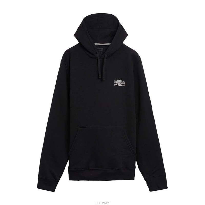파타고니아 스트라타스파이어 후드 티셔츠 블랙 39699 BLK