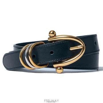 26 FW 끌로에 Chloe Bracelet 하드웨어 루프 레더 벨특 CHC25SC004SFB 001