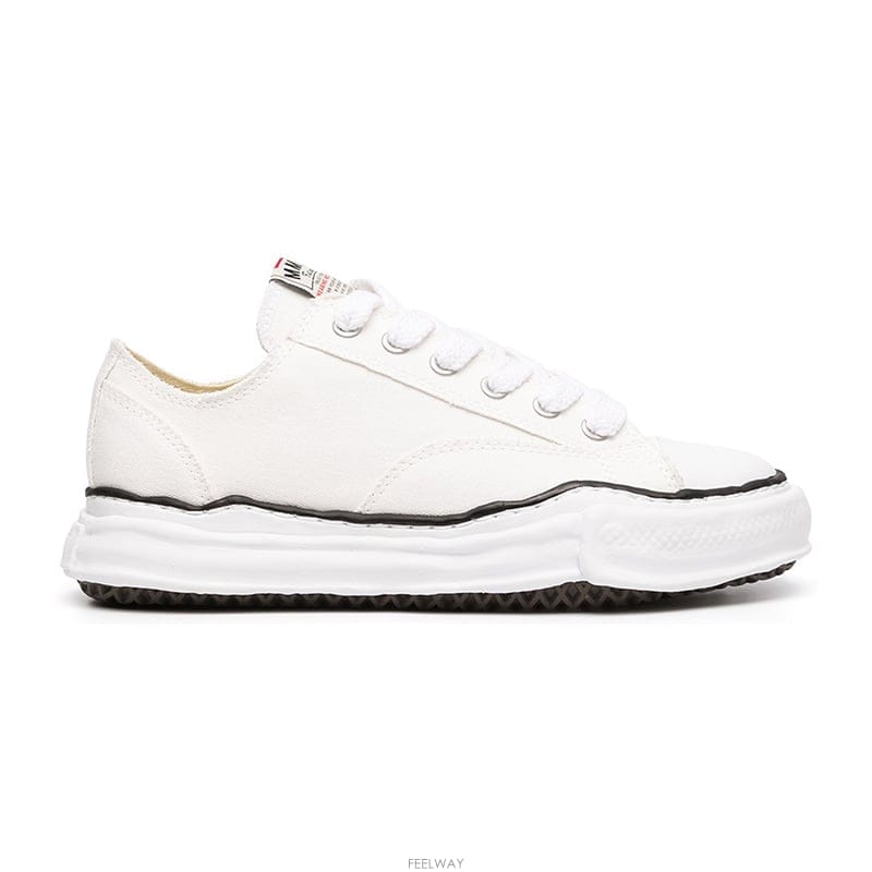 26SS 미하라야스히로 피터슨 캔버스 스니커즈 A01FW702 WHITE
