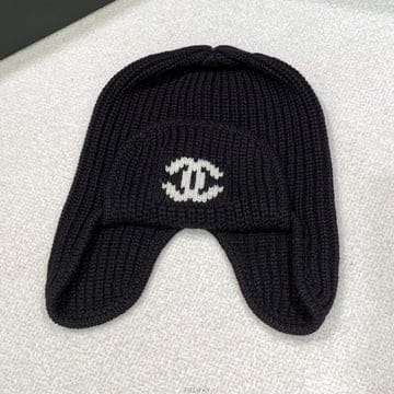 [국내] 정품/두배보상/샤넬 트래퍼햇 캐시미어 블랙 화이트