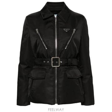 PRADA 24FW ����� ���� �ﰢ�ΰ� �����Ϸ� �ٿ� �е� ���� 292199 1WQ8 F000224FW ����� ���� �ﰢ�ΰ� �����Ϸ� �ٿ� �е� ���� 2921