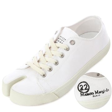 《당일발송》 마르지엘라 타비 캔버스 로우탑 스니커즈