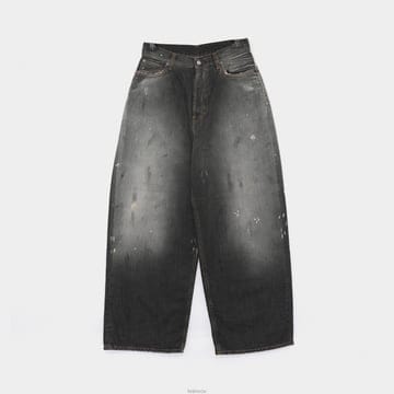 아크네 페인팅 5포켓 루즈핏 데님 여성 팬츠 A00514 900