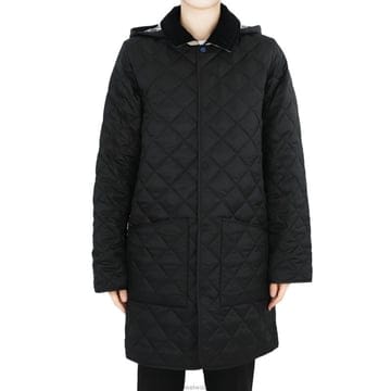 버버리키즈 퀼팅 코트 블랙