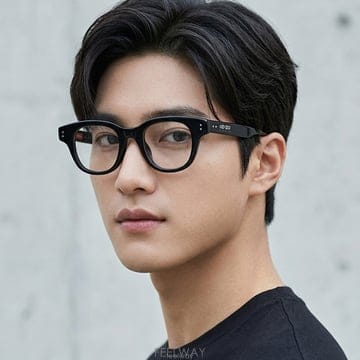 겐조 안경테 KZ50176I 001 명품 사각 블랙 두꺼운 뿔테 패션