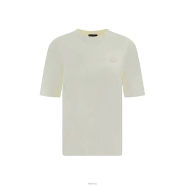 25SS 로고 패치 티셔츠 아이보리 8C000 05 89A17 034