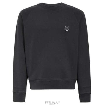 25SS 메종키츠네 볼드 폭스헤드 패치 남성 맨투맨 MM00304KM0001 P199