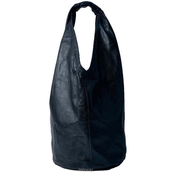26 FW 아워레가시 Drip Malleable 스무스 레더 드립 토트백 블랙 A2258DMB