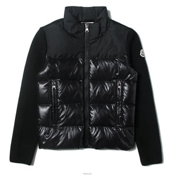22FW 키즈 로고 패치 패딩 자켓 9B000 07 M1131 999
