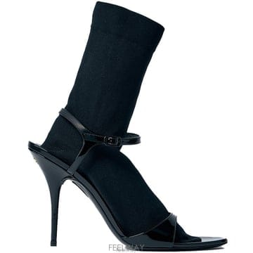 26 FW 발렌시아가 Avenue Sock 110mm 아비누스 삭스 힐 샌들 810517 W12H2 1010