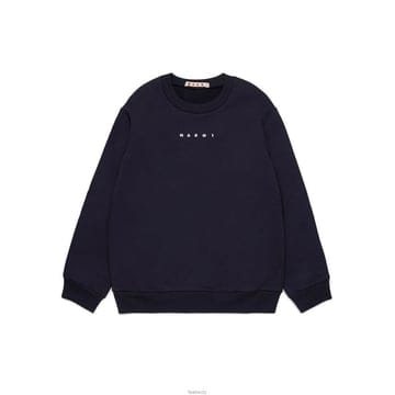 25SS 키즈 로고 맨투맨 네이비 M01408 M00V0 0M803