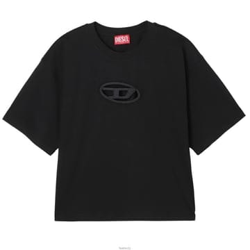 [당일발송]디젤 크롭 박시 여성 반팔티 A15096 0NIAX 9XX