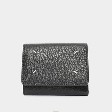 마르지엘라 26FW 스티치 넘버링 그레인레더 여성 반지갑 SA3UI0010 P4455 T8013