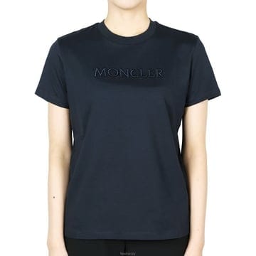 디몬트)몽클레어 여성 엠보 로고 반팔 8C00008 89AUO 778