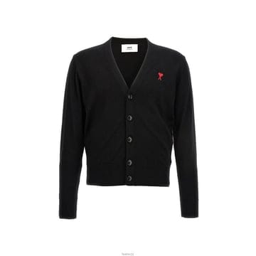 25SS 브이넥 메리노 울 가디건 BFHKC111 KN0025 001