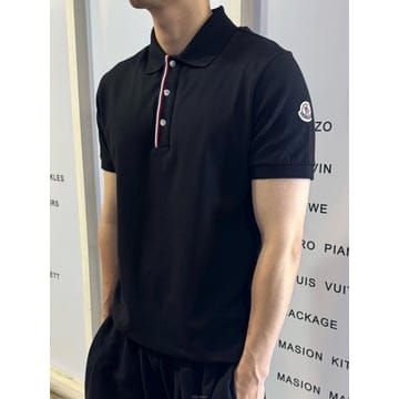 몽클레르 폴로 티셔츠 블랙