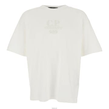 25SS 로고자수 티셔츠 화이트 18CMTS284A 005697G 103