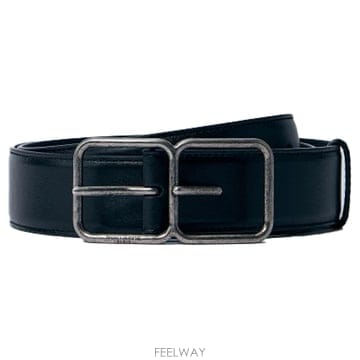 26 FW 생로랑 Double Frame 더블 프레임 빈티지 버클 레더 819811 BOO0D 1000