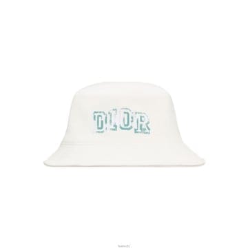디올 키즈 로고 버킷햇